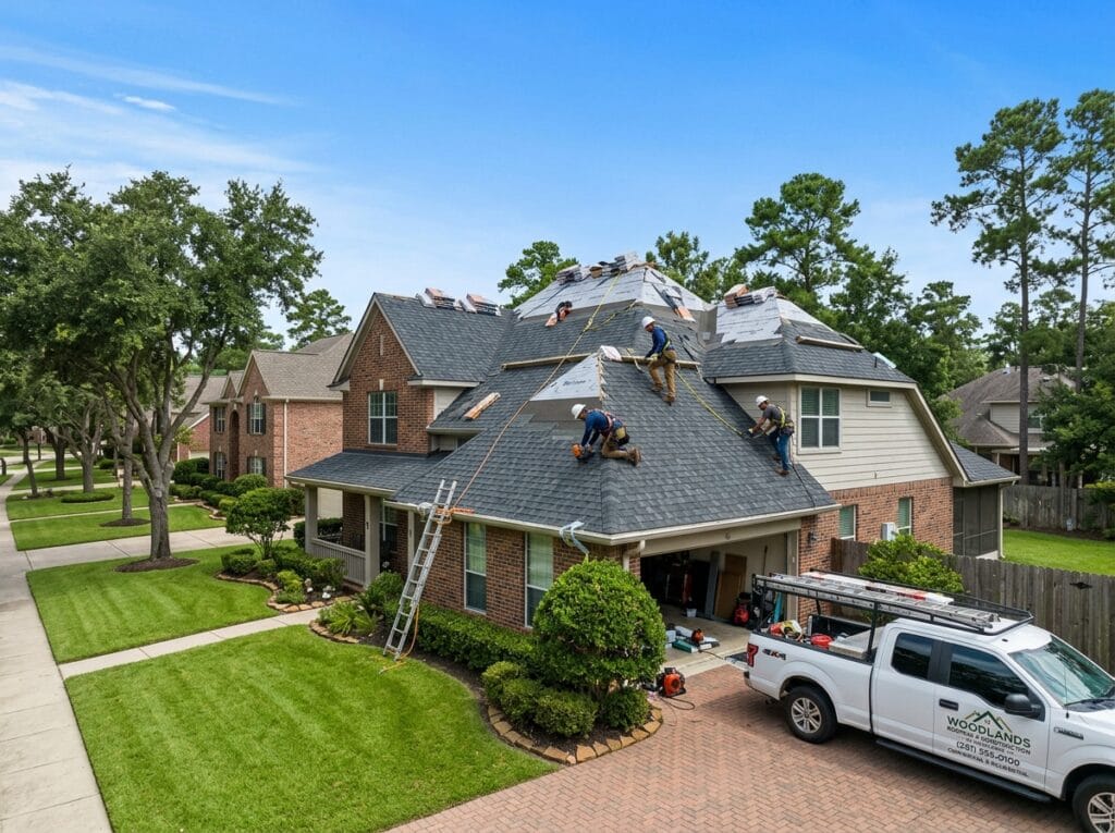 roofing companies the woodlands tx