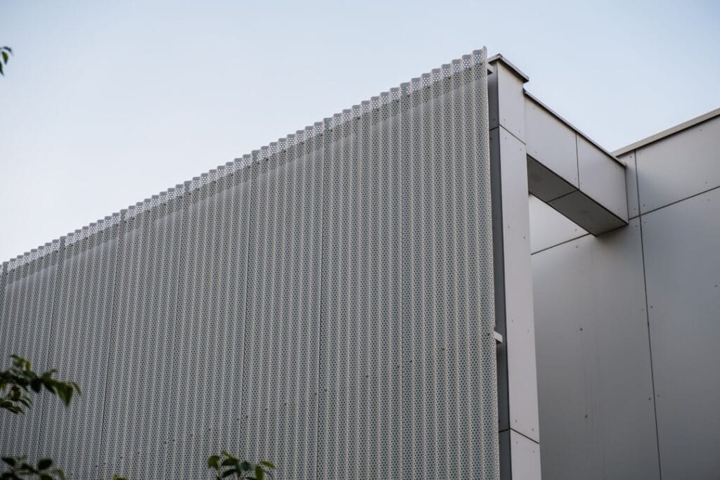 aluminium roof cladding