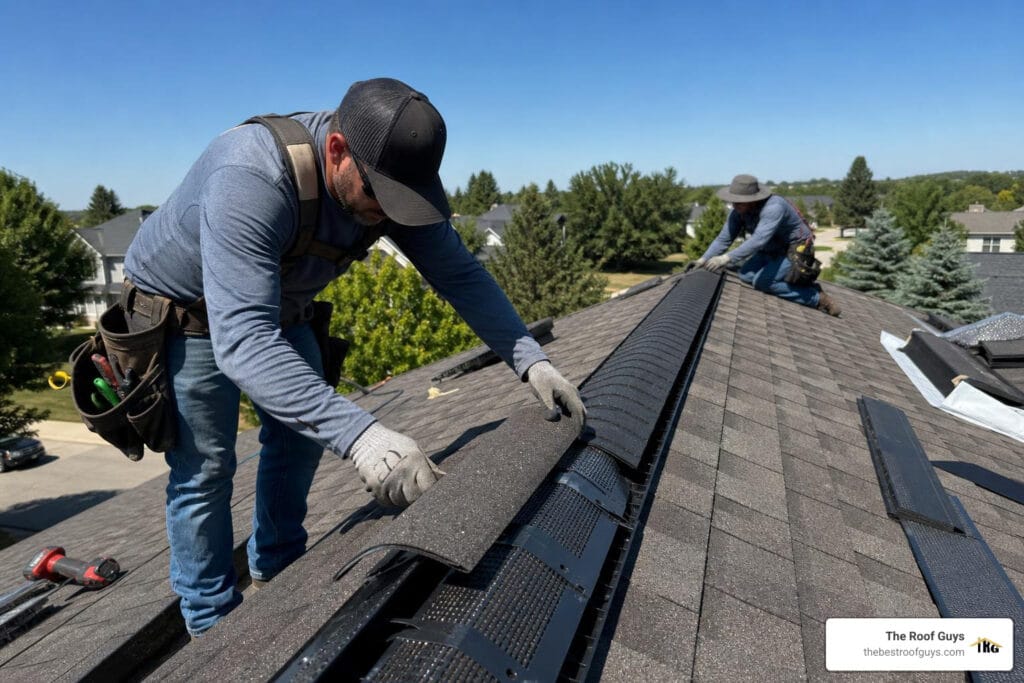 dry ridge system installation