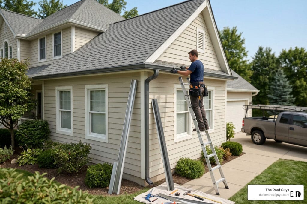 proper way to install gutters