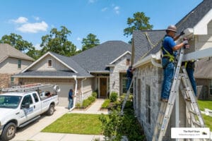 seamless gutter installation Conroe