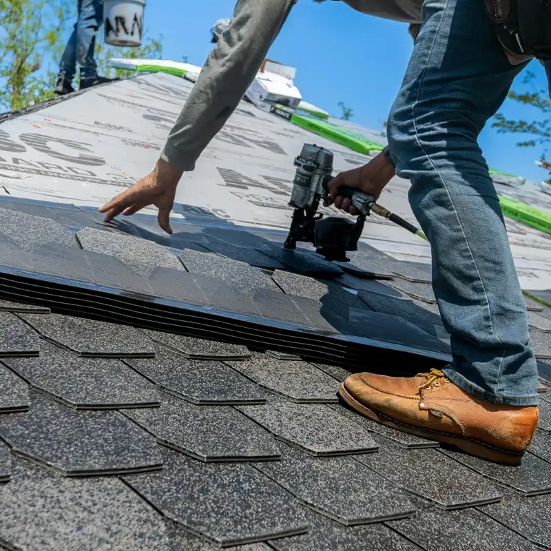 roofers Conroe TX residential installation team