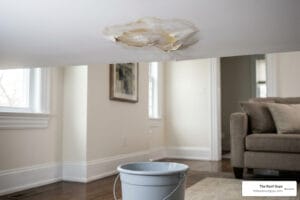 ceiling leak
